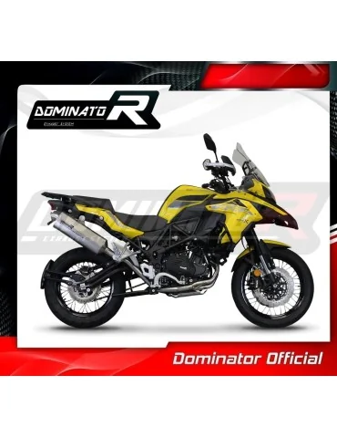 Ligne d'échappement complète Dominator P7 Titane pour Benelli TRK 502 X (2018-2021)