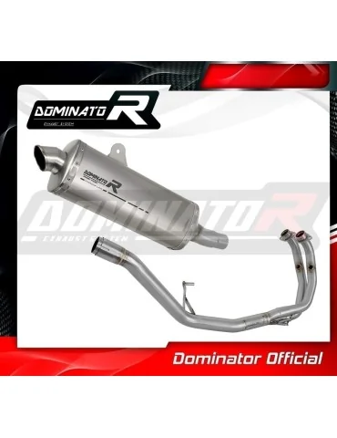 Ligne d'échappement complète Dominator P7 Titane pour Benelli TRK 502 X (2022-2023)