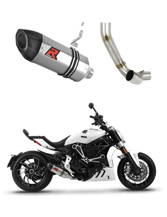 Silencieux slip-on Dominator HP5 pour Ducati XDiavel S 2016-2023, vue 1