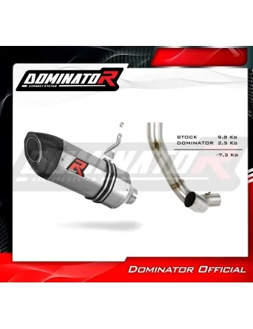 Silencieux slip-on Dominator HP5 pour Ducati XDiavel S (2016-2023)