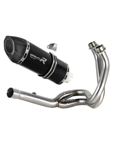 Ligne d'échappement complète inox Dominator HP5 Noir pour Kawasaki ER 6 N / F (2012-2016)