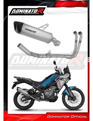 Ligne d'échappement complète Dominator HP6 Titane pour CF Moto 450 MT (2024)