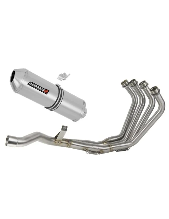 Ligne d'échappement complète inox Dominator OVR pour Yamaha XJ 6N S F 2009-2016, vue 1
