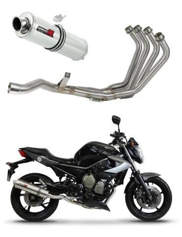 Ligne d'échappement complète inox Dominator ST pour Yamaha XJ 6N S F (2009-2016)