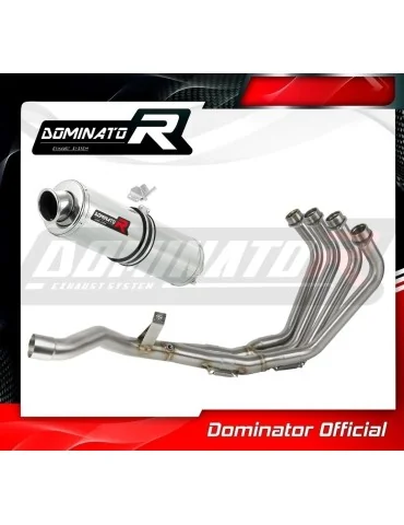 Ligne d'échappement complète inox Dominator ST pour Yamaha XJ 6N S F (2009-2016)