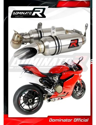 Silencieux slip-on Dominator pour Ducati Panigale 1199 (2012-2014)