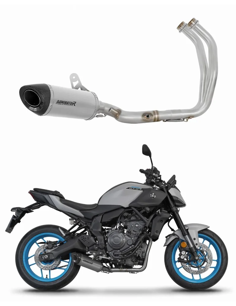 Ligne d'échappement complète Dominator HP8 Titane pour Yamaha MT 07 (2025)
