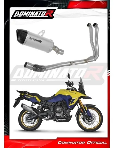 Ligne d'échappement complète Dominator HP6 Titane pour Suzuki V-Strom 800 SE / DE (2023-2024)
