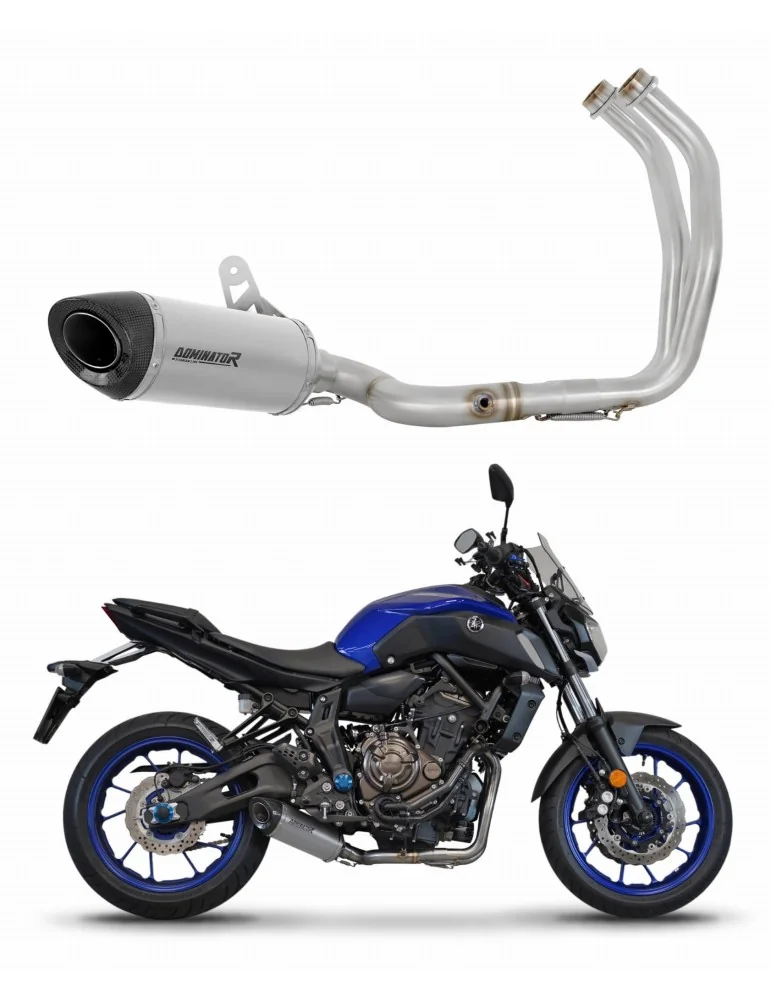 Ligne d'échappement complète Dominator HP8 Titane pour Yamaha MT 07 Tracer (2016-2019)