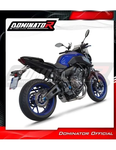 Ligne d'échappement complète Dominator HP8 Titane pour Yamaha MT 07 Tracer (2016-2019)