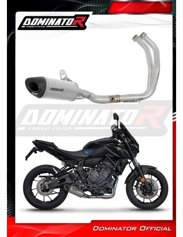 Ligne d'échappement complète Dominator HP8 Titane pour Yamaha MT 07 (2021-2024)