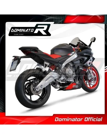 Ligne d'échappement complète Dominator HP8 Titane pour Aprilia RS 660 (2020-2024)