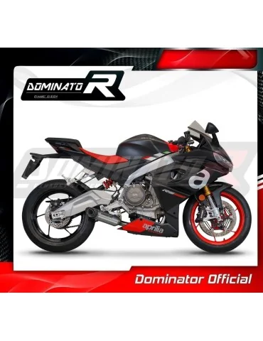 Ligne d'échappement complète Dominator HP8 Titane pour Aprilia RS 660 (2020-2024)