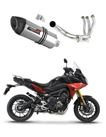 Ligne d'échappement complète inox Dominator HP5 pour Yamaha MT 09 Tracer 900 (2015-2020)