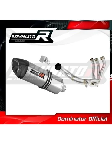 Ligne d'échappement complète inox Dominator HP5 pour Yamaha MT 09 Tracer 900 (2015-2020)