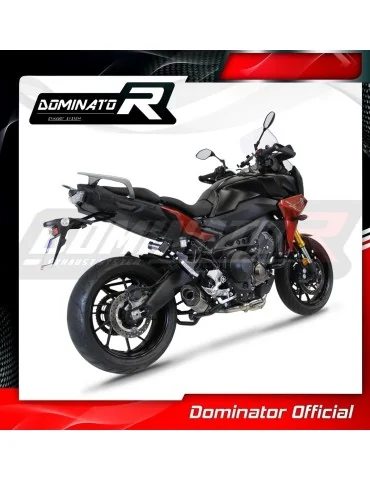 Ligne d'échappement complète inox Dominator HP5 pour Yamaha MT 09 Tracer 900 (2015-2020)