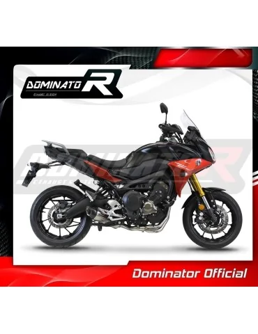 Ligne d'échappement complète inox Dominator HP5 pour Yamaha MT 09 Tracer 900 (2015-2020)