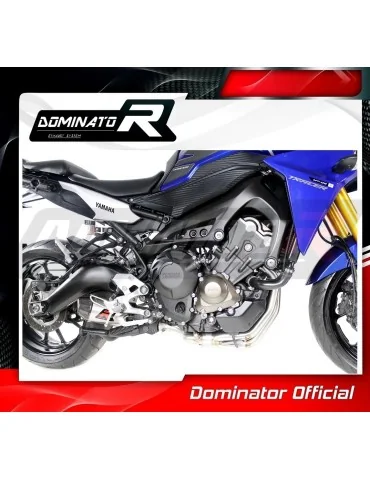 Ligne d'échappement complète inox Dominator HP3 pour Yamaha MT 09 Tracer 900 (2015-2020)