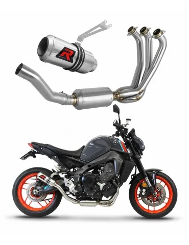 Ligne d'échappement complète inox Dominator GP pour Yamaha MT 09 EX (2021-2023)