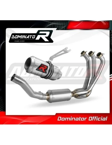 Ligne d'échappement complète inox Dominator GP pour Yamaha MT 09 EX (2021-2023)