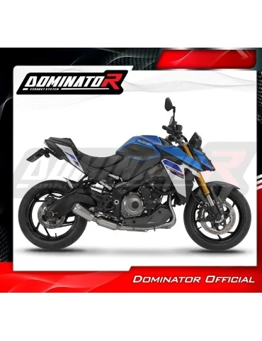 Ligne d'échappement complète inox Dominator GPS EX pour Suzuki GSX-S 1000 / 1000 GT / 950 (2025)