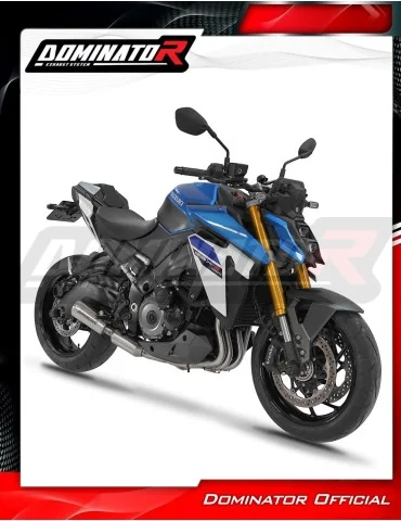 Ligne d'échappement complète inox Dominator GPS EX pour Suzuki GSX-S 1000 / 1000 GT / 950 (2025)