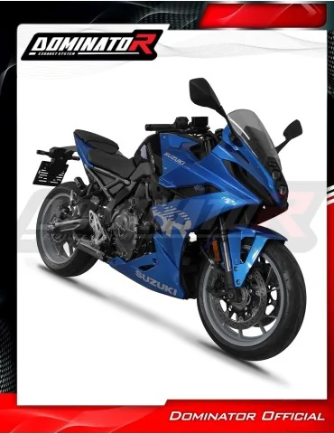 Ligne d'échappement complète Dominator HP8 Titane pour Suzuki GSX-8R / 8S (2023-2025)
