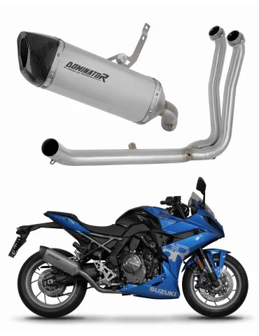Ligne d'échappement complète Dominator HP6 Titane pour Suzuki GSX-8R / 8S (2023-2025)