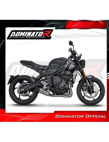 Ligne d'échappement complète Dominator HP8 Titane pour Triumph Trident 660 (2021-2024)