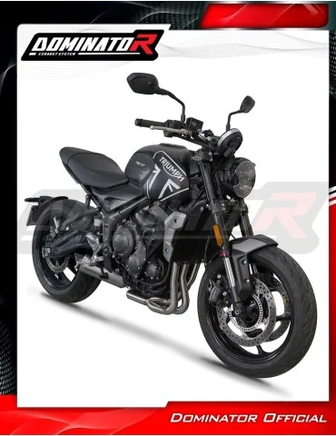 Ligne d'échappement complète Dominator HP8 Titane pour Triumph Trident 660 (2021-2024)