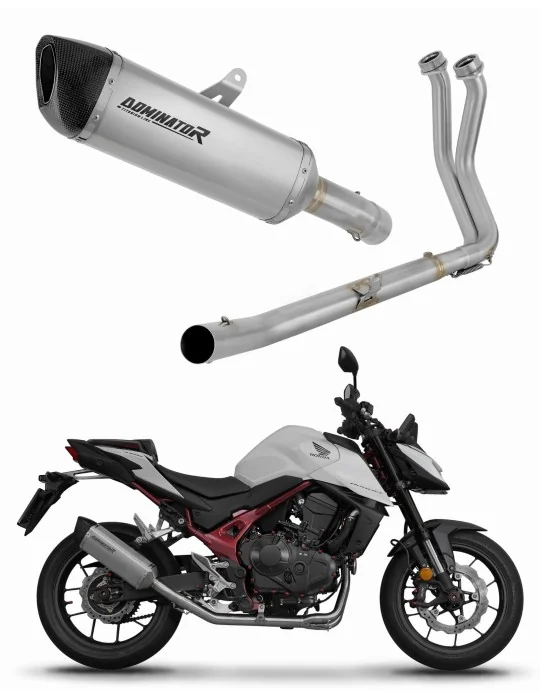 Ligne d'échappement complète Dominator HP6 Titane pour Honda CB 750 Hornet 2023, vue 1