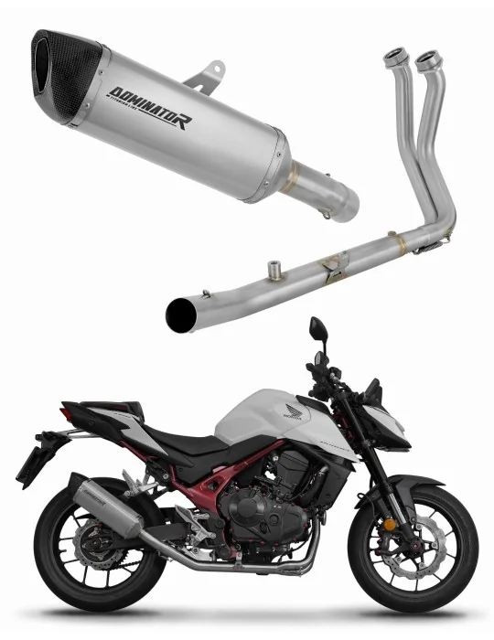 Ligne d'échappement complète Dominator HP6 Titane pour Honda CB 750 Hornet 2024-2025, vue 1