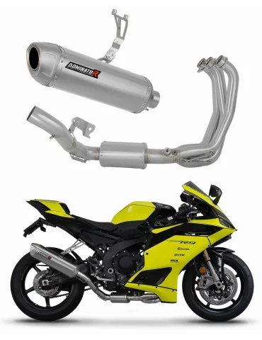Ligne d'échappement complète inox Dominator S6 pour Yamaha YZF R9 (2025)