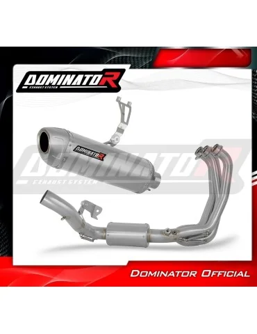 Ligne d'échappement complète inox Dominator S6 pour Yamaha YZF R9 (2025)