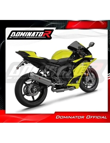 Ligne d'échappement complète inox Dominator S6 pour Yamaha YZF R9 (2025)