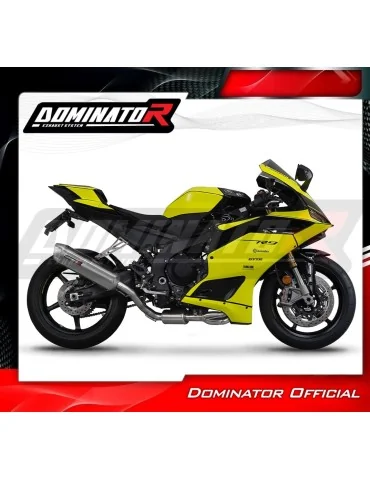 Ligne d'échappement complète inox Dominator S6 pour Yamaha YZF R9 (2025)