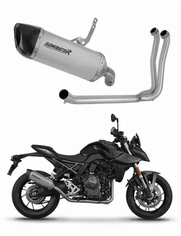 Ligne d'échappement complète Dominator HP6 Titane pour Suzuki GSX-8S / 8R (2022-2024)