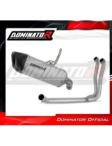 Ligne d'échappement complète Dominator HP6 Titane pour Suzuki GSX-8S / 8R (2022-2024)