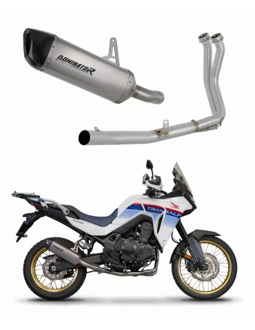 Ligne d'échappement complète Dominator HP6 Titane pour Honda XL 750 Transalp (2023)