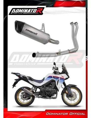 Ligne d'échappement complète Dominator HP6 Titane pour Honda XL 750 Transalp (2023)