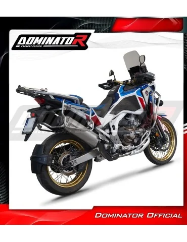 Ligne d'échappement complète Dominator HP7 Titane pour Honda CRF 1100L Africa Twin Adventure (2020-2023)