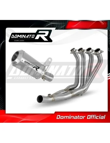 Ligne d'échappement complète inox Dominator GPS pour Yamaha YZF R6 (2006-2016)