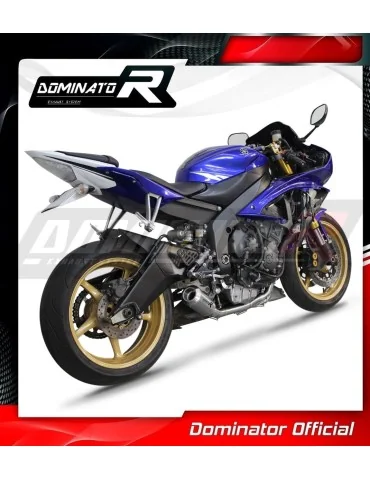 Ligne d'échappement complète inox Dominator GPS pour Yamaha YZF R6 (2006-2016)