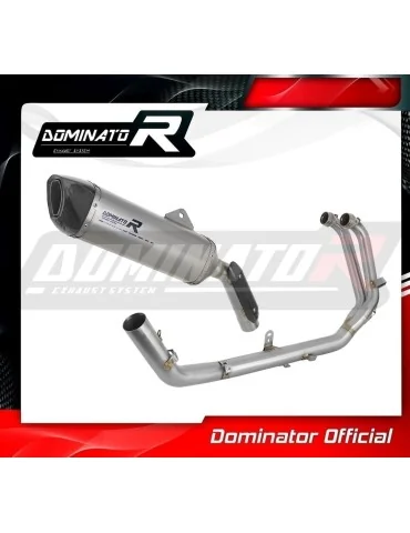 Ligne d'échappement complète Dominator HP6 Titane pour Aprilia Tuareg 660 (2021-2023)