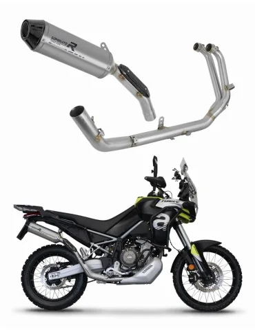 Ligne d'échappement complète Dominator HP3 Titane pour Aprilia Tuareg 660 (2021-2023)