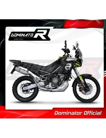 Ligne d'échappement complète Dominator HP3 Titane pour Aprilia Tuareg 660 (2021-2023)