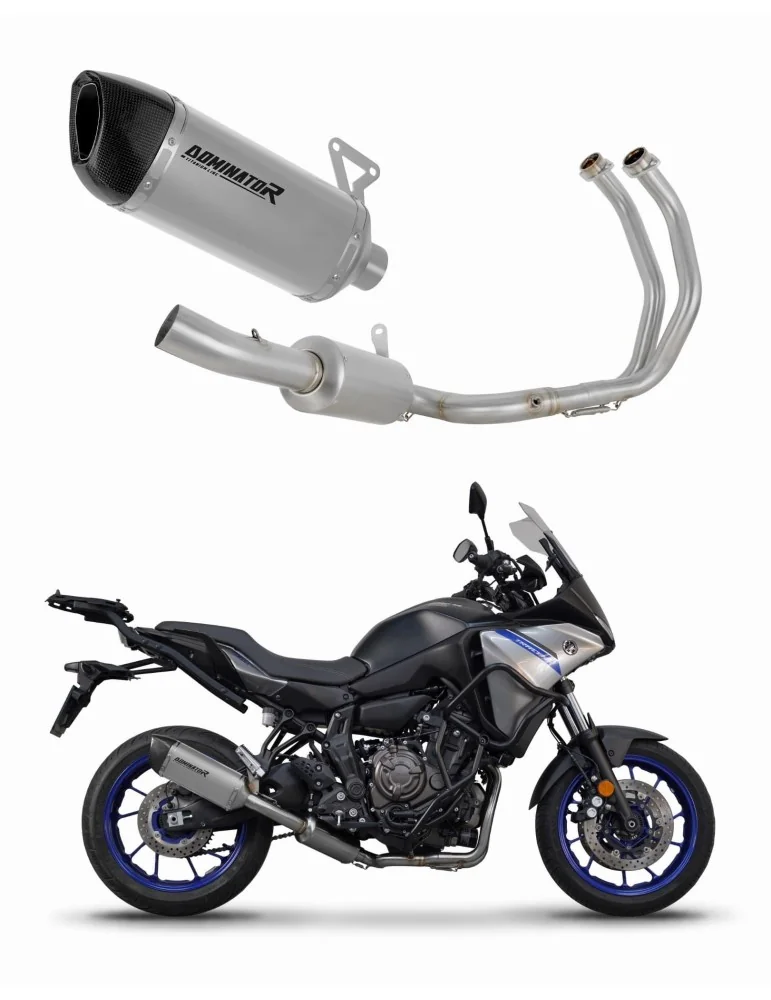 Ligne d'échappement complète Dominator HP6 Titane pour Yamaha Tracer 7 / GT (2020-2024)