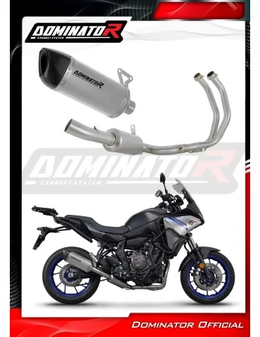 Ligne d'échappement complète Dominator HP6 Titane pour Yamaha Tracer 7 / GT (2020-2024)