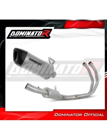 Ligne d'échappement complète Dominator HP6 Titane pour Yamaha Tracer 7 / GT (2020-2024)
