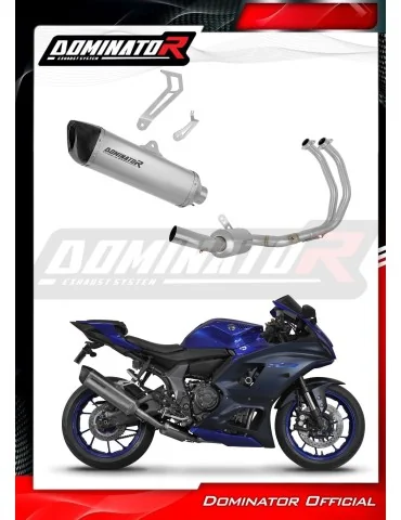 Ligne d'échappement complète Dominator HP6 Titane EX pour Yamaha YZF R7 Race (2021-2024)